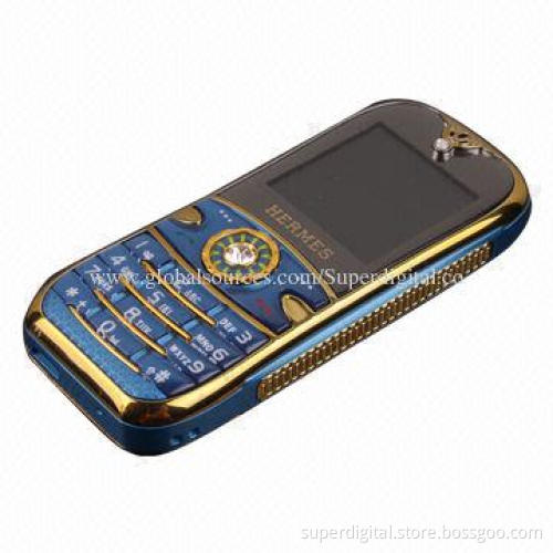 1.44-inch GSM Phone, MTK6250M, Dual-SIM, Horse Race Lamp with High-definition Cameras